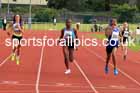 Girls under-15s 200 metres, 2023 Northern Under-13s, Under-15s and Under-17s, Middlesbrough.  Photo: David T. Hewitson/Sports for All Pics